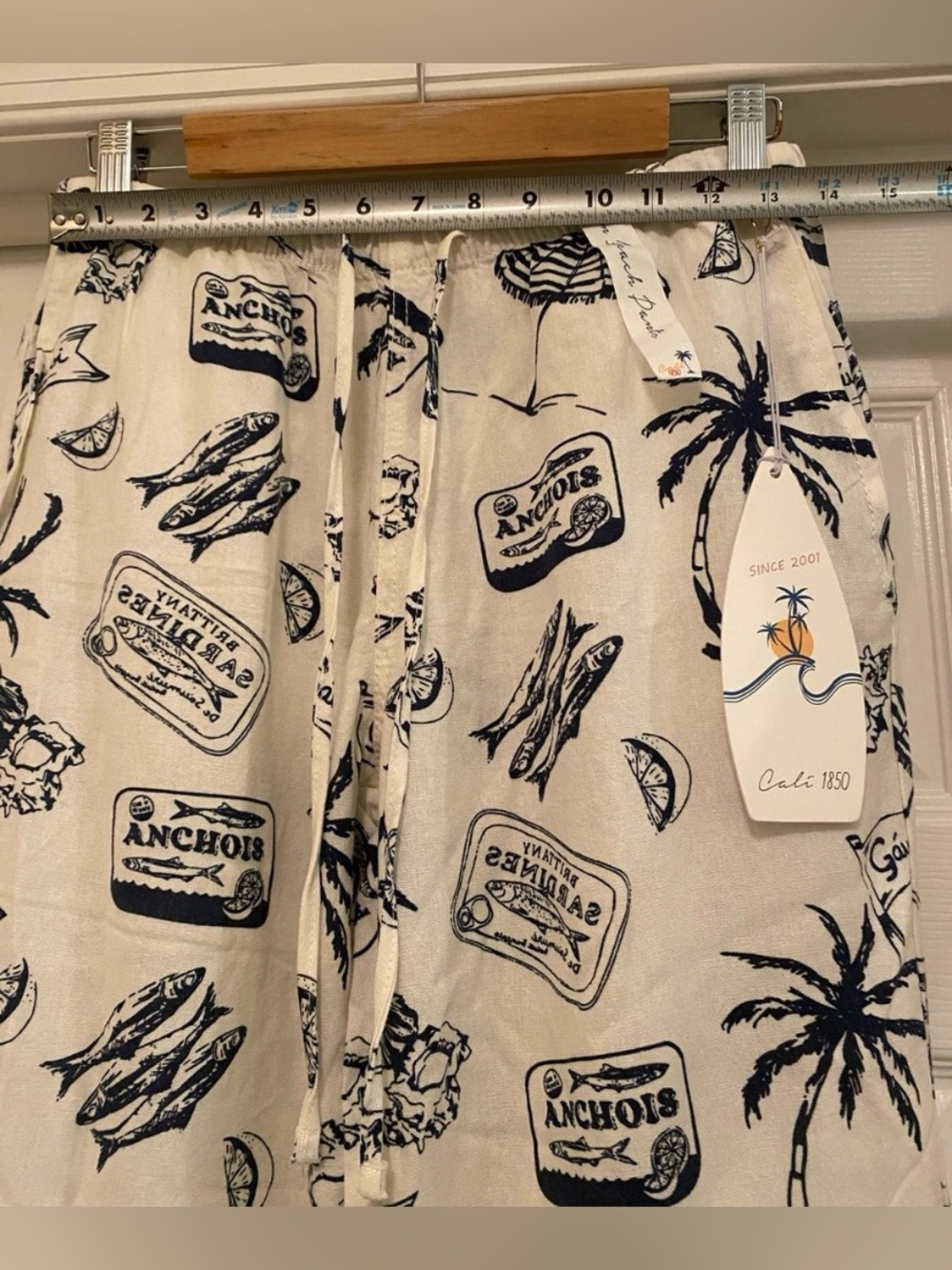 Cali1850 Linen Blend Beach Pants - Picture 9 of 11